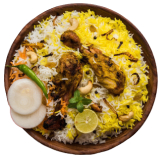 Dum Chicken Biryani